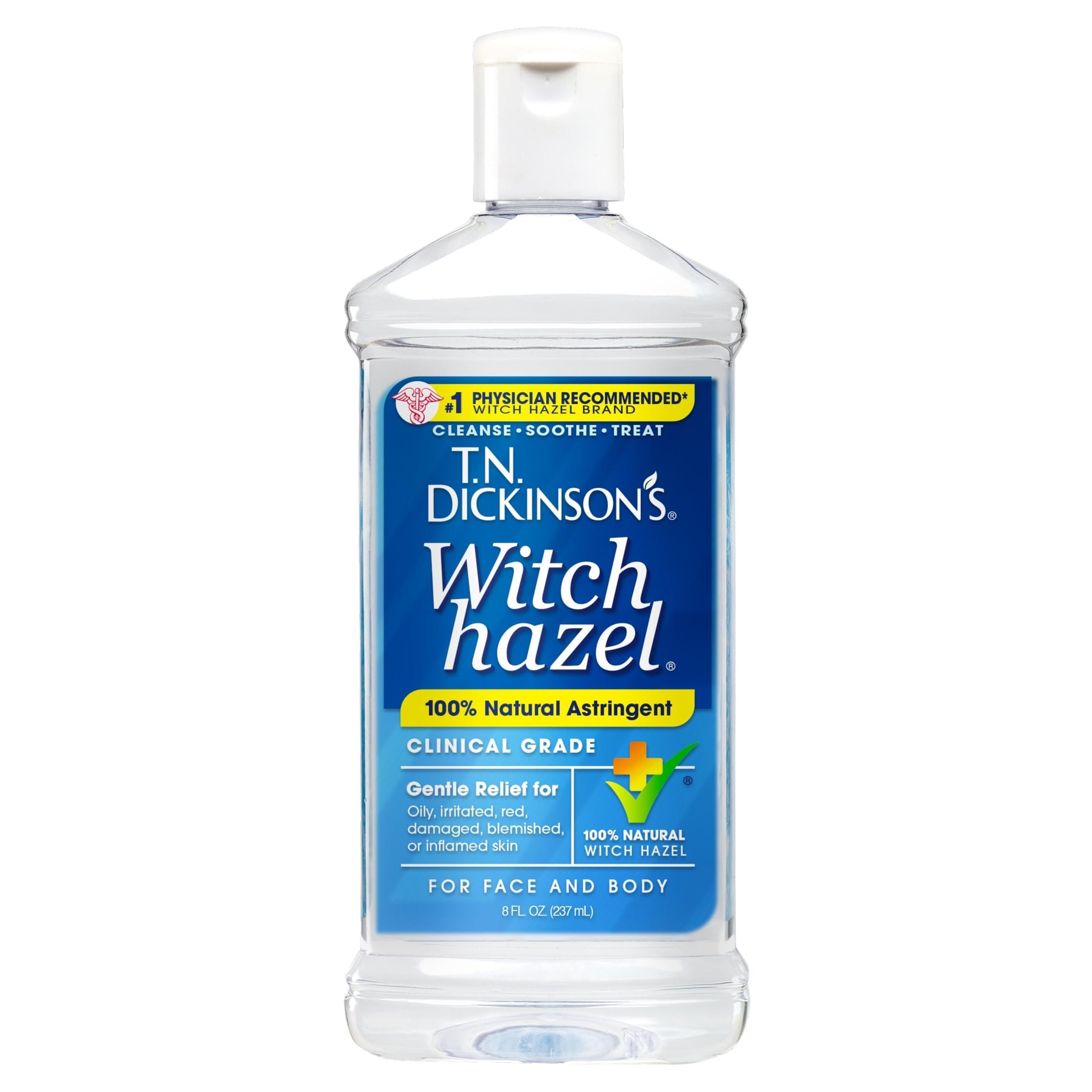 Dickinson's Hamamelis Rein Natürliches Adstringens Klinische Qualität 237 ml