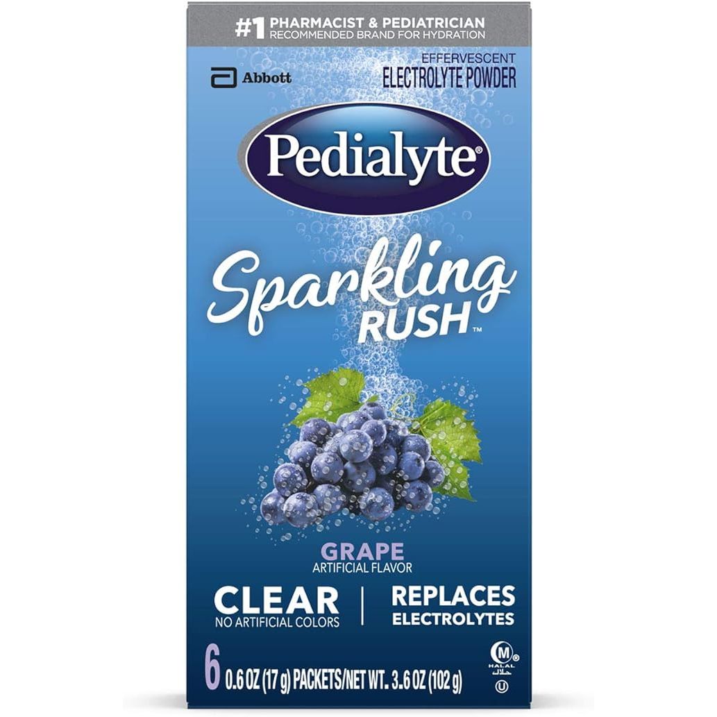 Pedialyte Brausetabletten Himbeergeschmack 6x17g Grp
