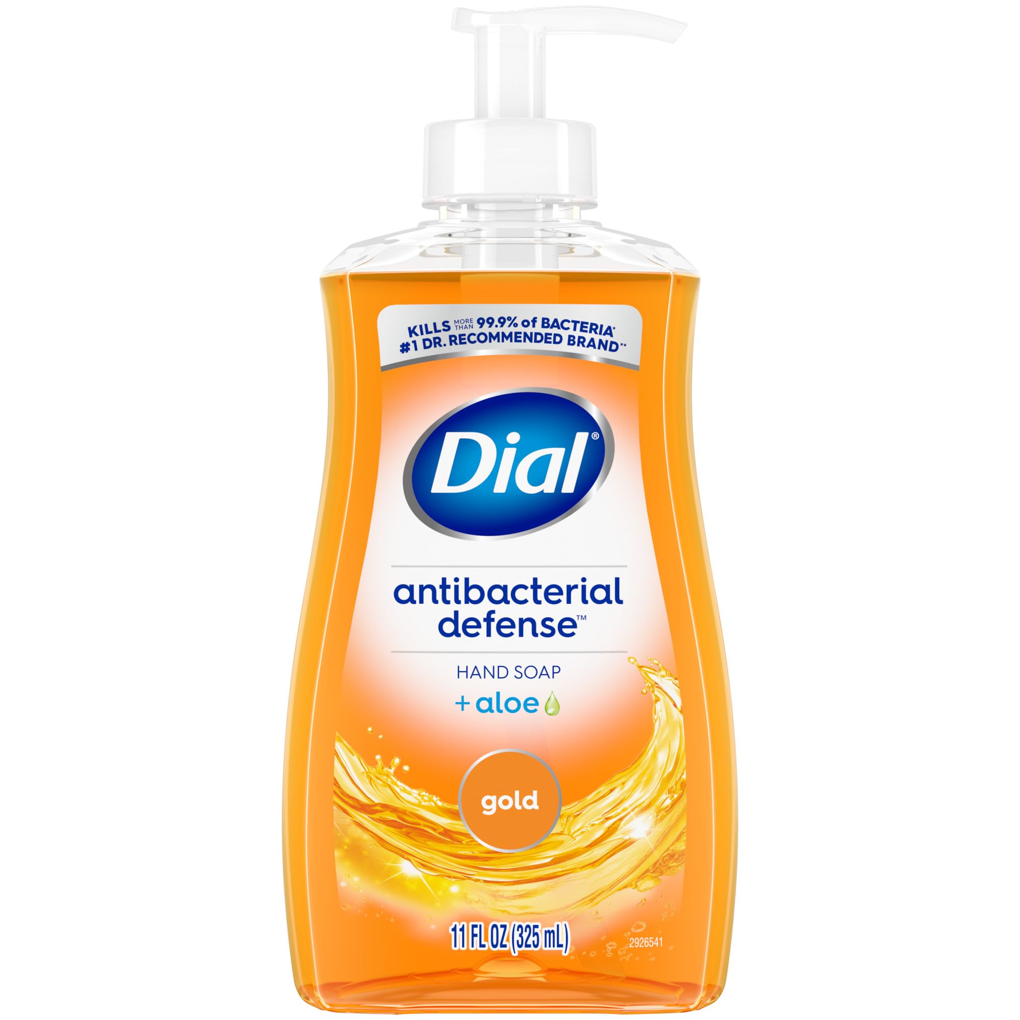Sapun i lëngshëm antibakterial për duar Dial, Gold, Shishe me pompë 325 ml