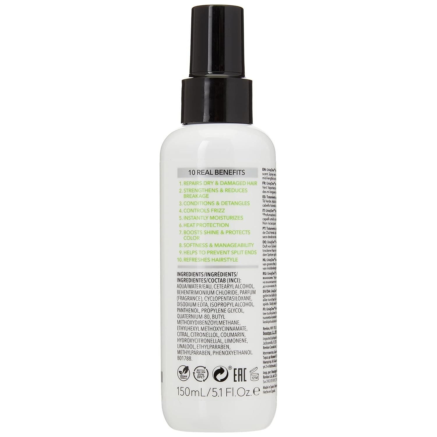 Revlon Uniq One Green Tea All-in-One Haar Kur 150ml - 5.1Oz