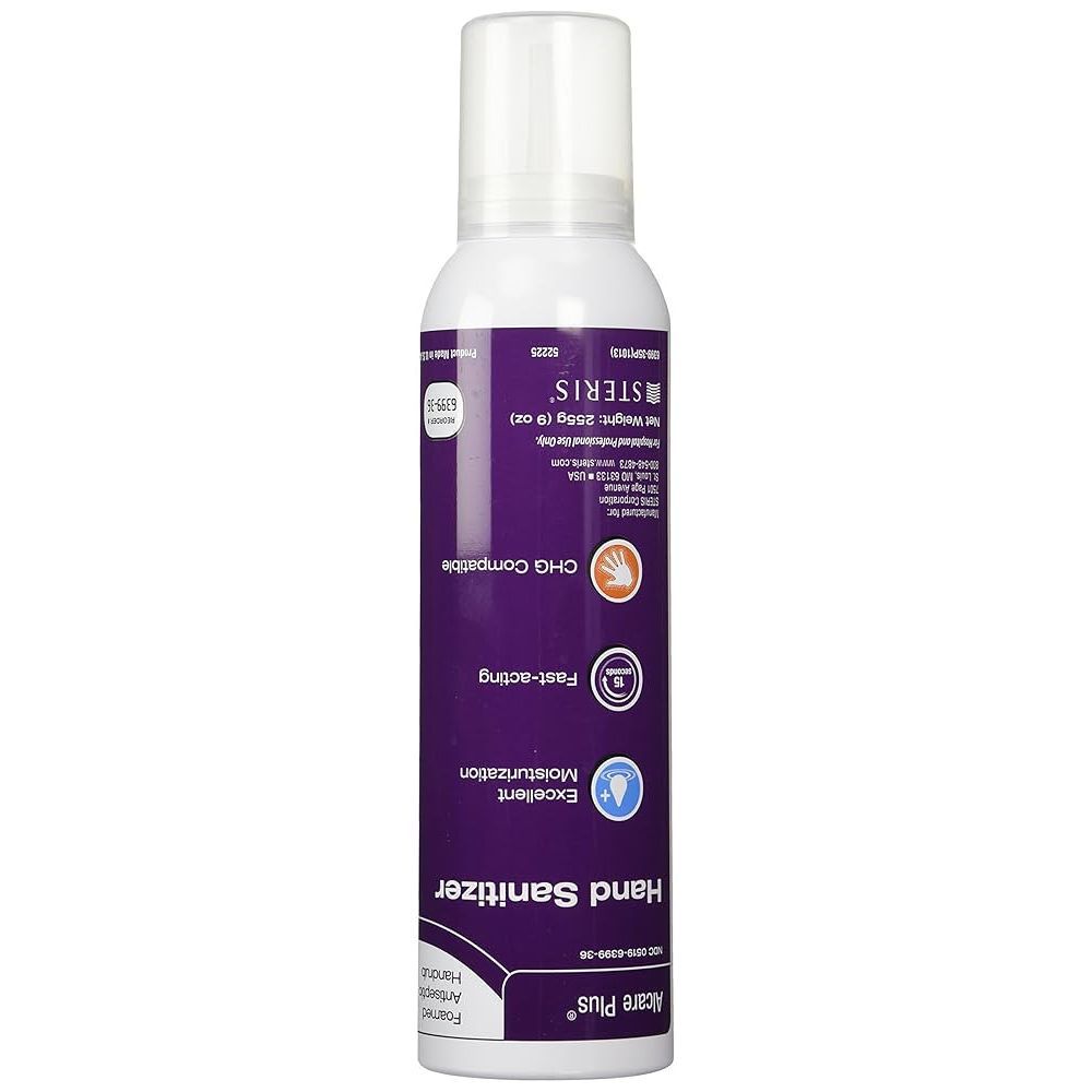Foaming Alcohol Hand Sanitizer, 9 oz Pump Bottle, Case of 24