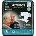 Attends Premier Erwachsenen-Einweg-Windelhosen SmartCool® L 44-58" 12x