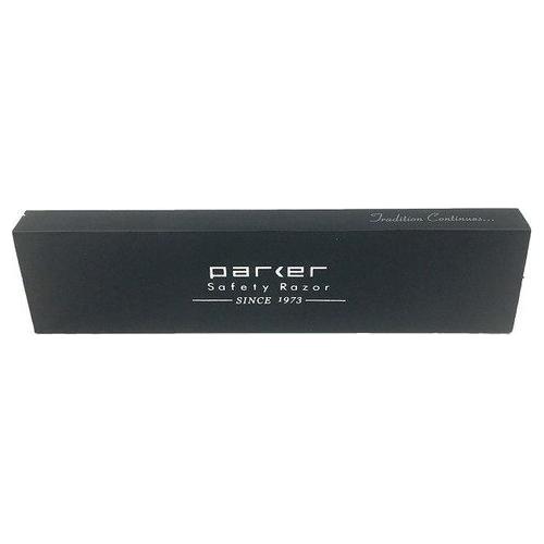 Brisqe Rroje e Drejtë Shavette Parker SR1 31R me Dorezë Çelik Inoks dhe Kapëse