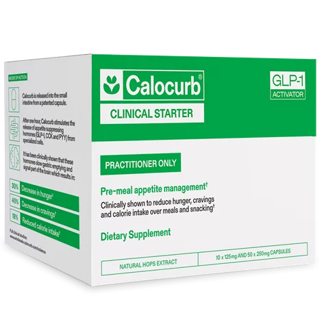 Calocurb Clinical Starter GLP-1 Aktivator (10 x 125 mg & 50 x 250 mg Kapseln)
