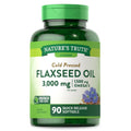 Nature's Truth® Kaltgepresstes Leinsamenöl – 1000 mg (Softgels mit schneller Freisetzung)