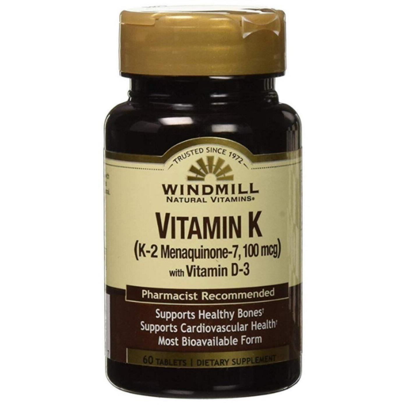 Windmill Naturvitamine Vitamin K Tabletten