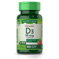 Nature's Truth Vitamine 50 µg Beeren-Geschmack Vitamin D3 100 Tabletten