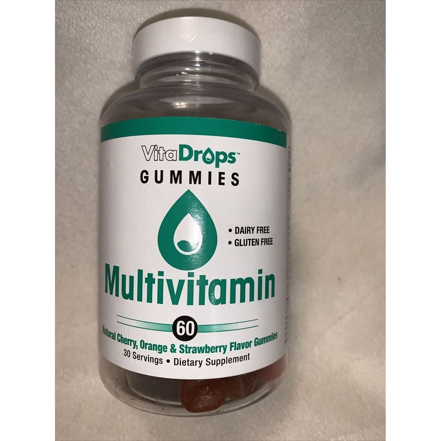 VitaDrops vitaDrop GUMMIES MULTIVITAMINE 60 Stk. Laktosefrei Glutenfrei Natürliche Vitamine