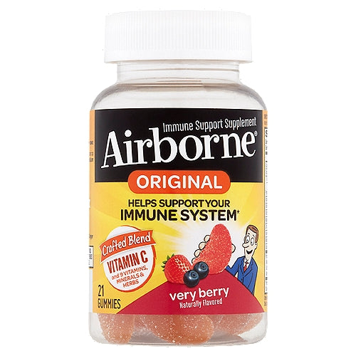 Airborne Original Shumë Manushaqe Suplement për Mbështetje Imunitare
