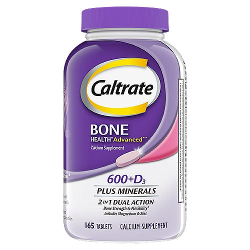 Caltrate 600+D3 Plus Mineralien Calcium Nahrungsergänzungsmittel