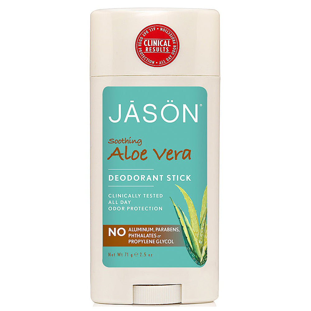 Jason Shampo Deodorant Shkop Aloe Vera Pastër Natyral, 2.5 Oz