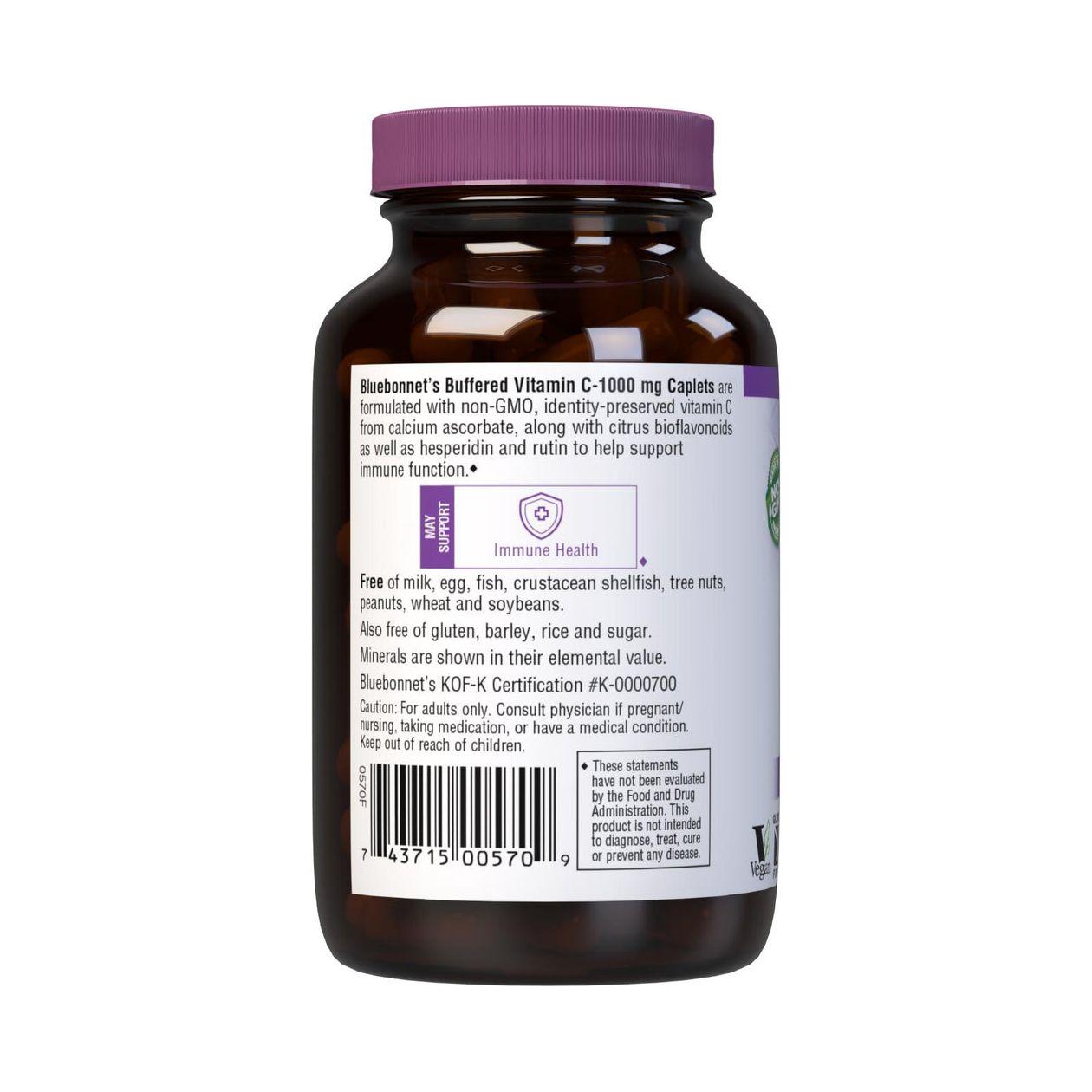 Bluebonnet Gepuffertes Vitamin C 1000 mg, 90 pflanzliche Kapseln