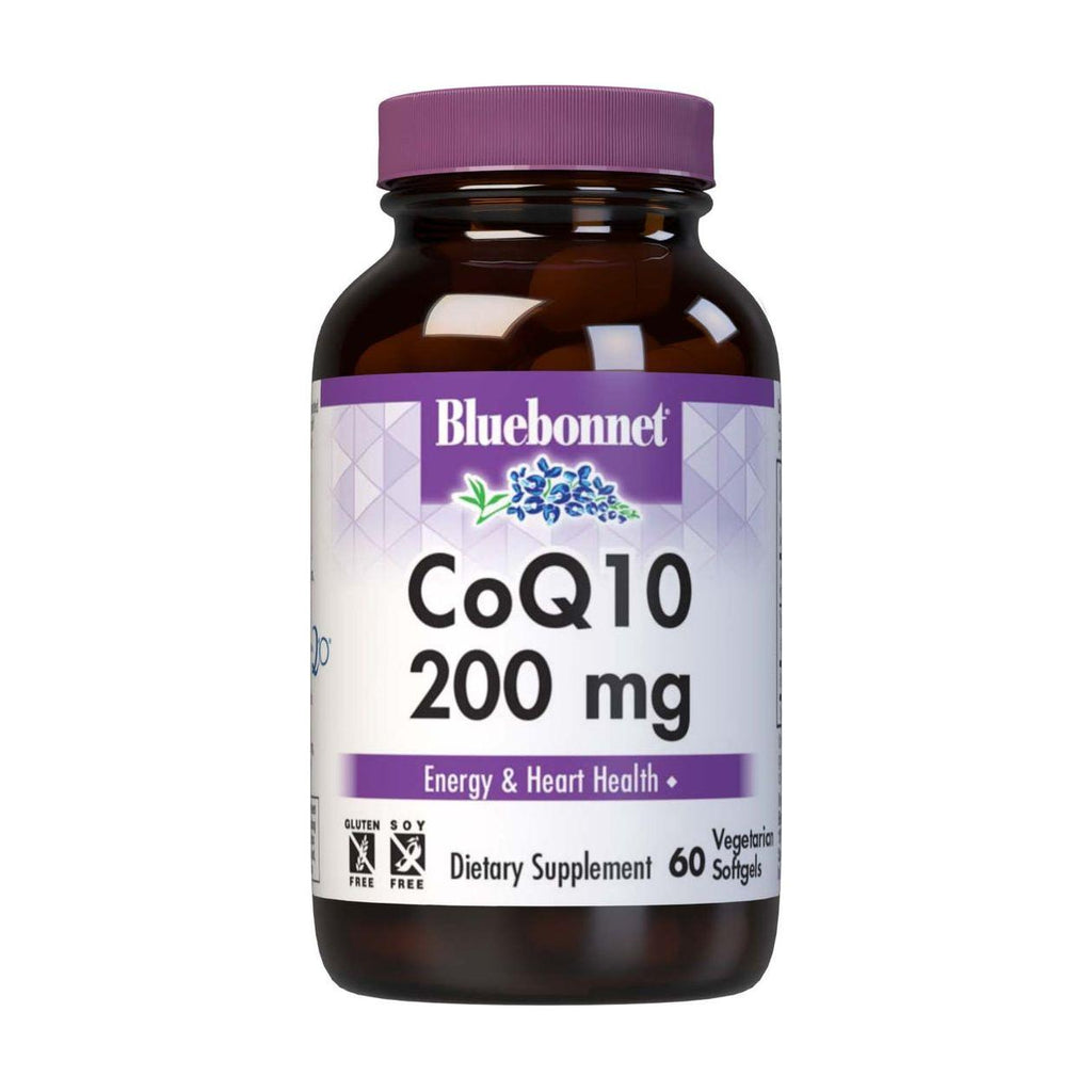 BlueBonnet CoQ-10 200 mg, 60 vegetarische Softgels