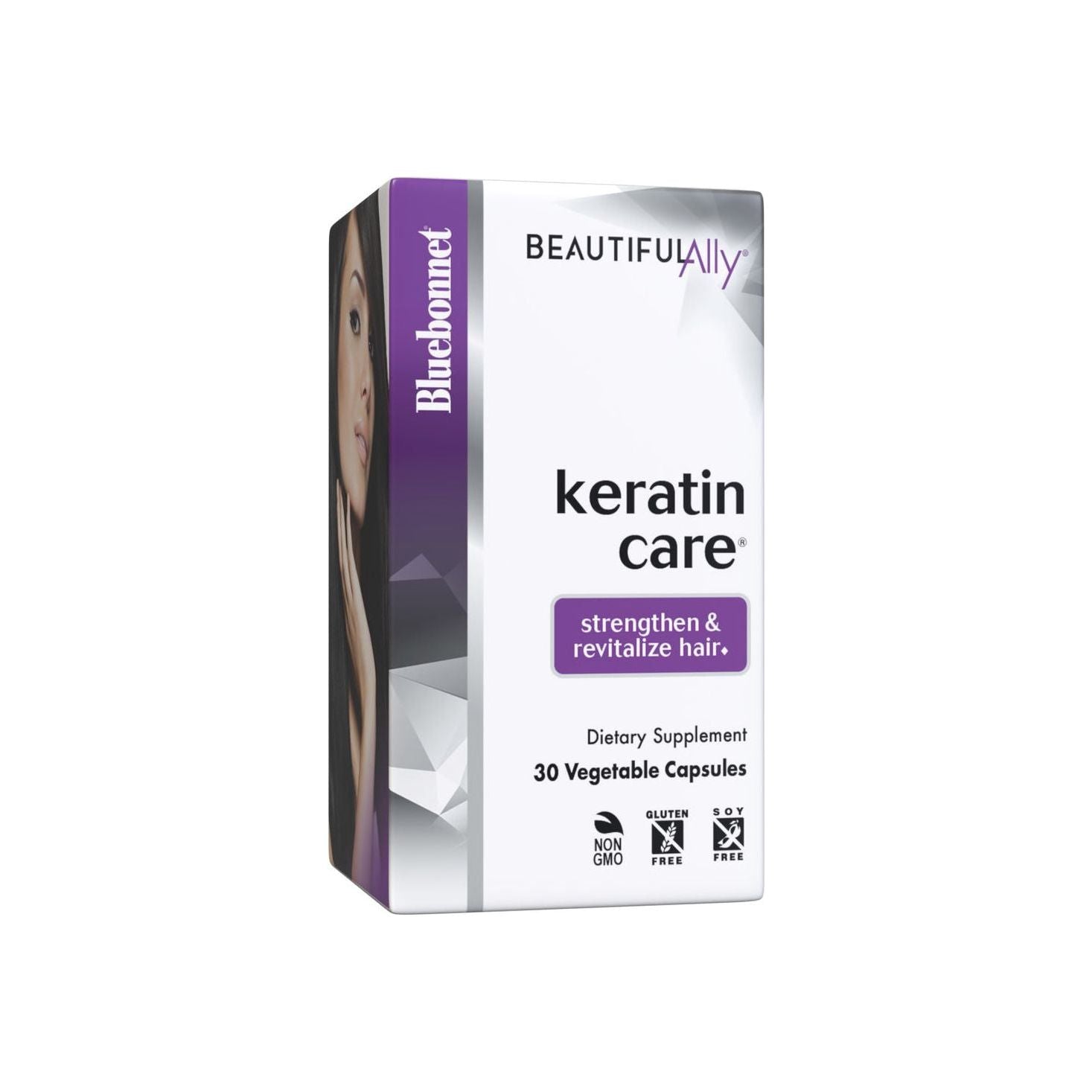 Bluebonnet Beautiful Ally Keratin Care 30 pflanzliche Kapseln