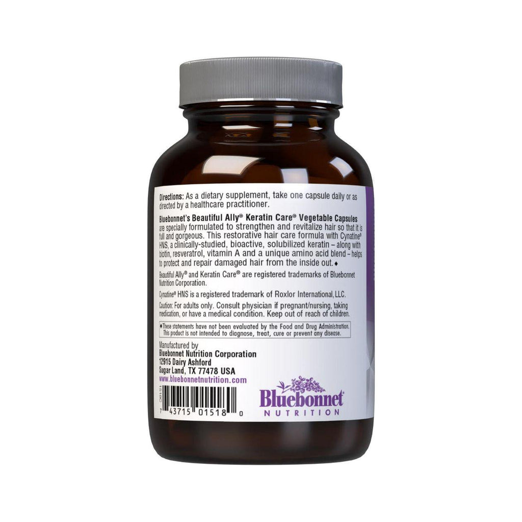 Bluebonnet Beautiful Ally Keratin Care 30 pflanzliche Kapseln