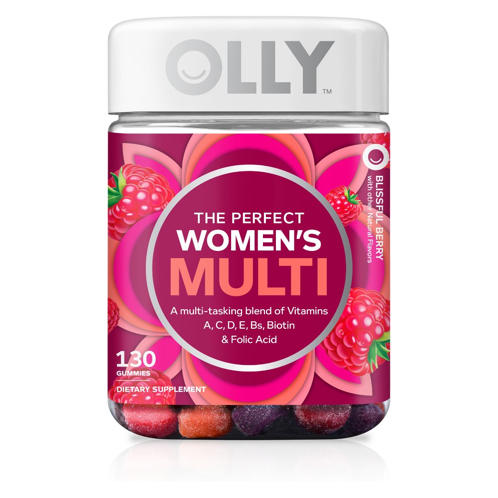 Olly® Multivitamin für Frauen – Gesundheit und Immununterstützung (130 Gummis)