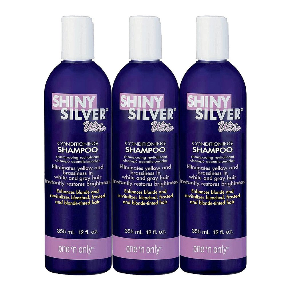 One N' Only Conair Shiny Silver Ultra 'n Conditioning Shampoo - 355 ml
