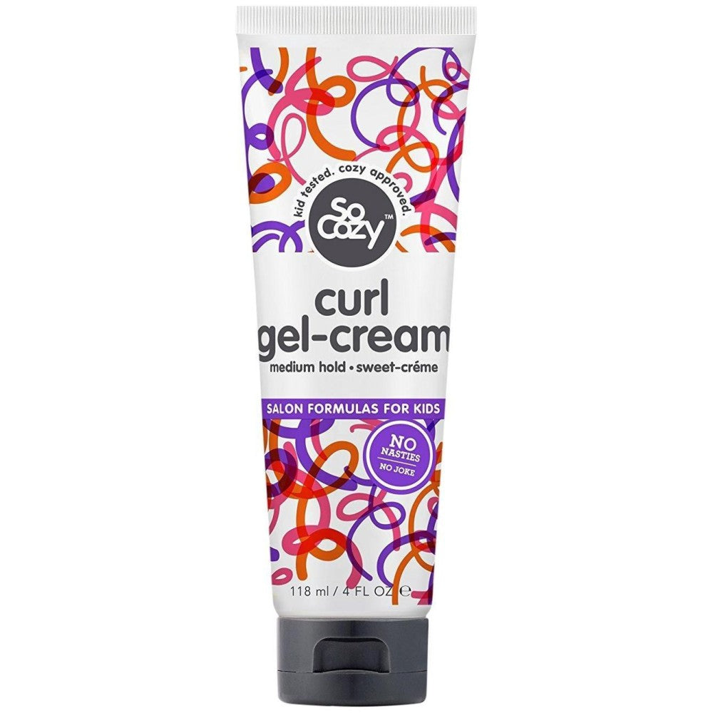 SoCozy Locken Gel-Creme - Spendet Feuchtigkeit und glättet für weiche, geschmeidige Locken - Mittlerer Halt, Sweet-Cr