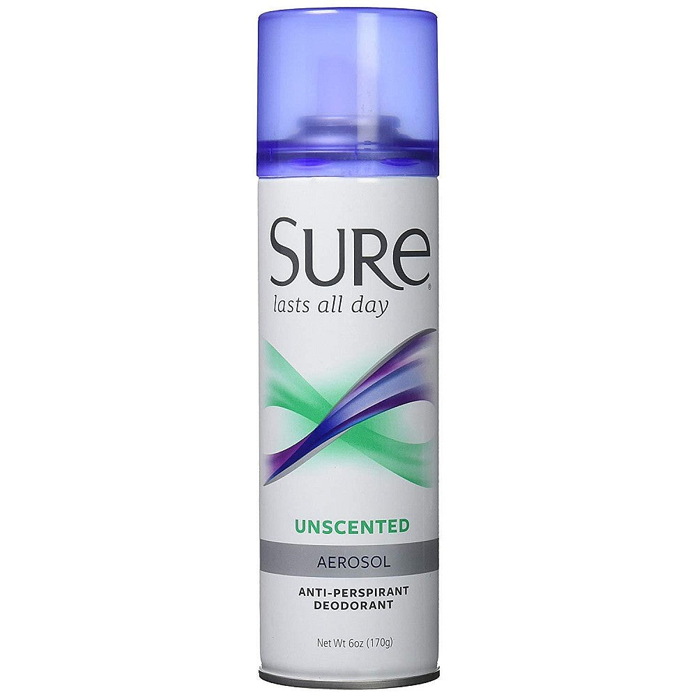 Sure Aerosol Pa Aromatë Anti Djersë Deodorant 6 Oz