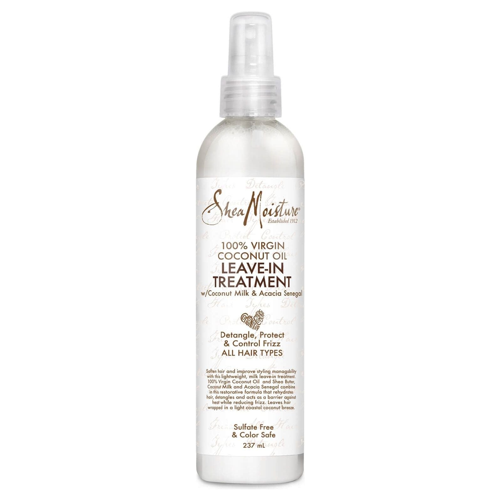 Shea Moisture 100% Vaj Kokosi i Virgjër Trajtim Pa Shpëlarje 237ml