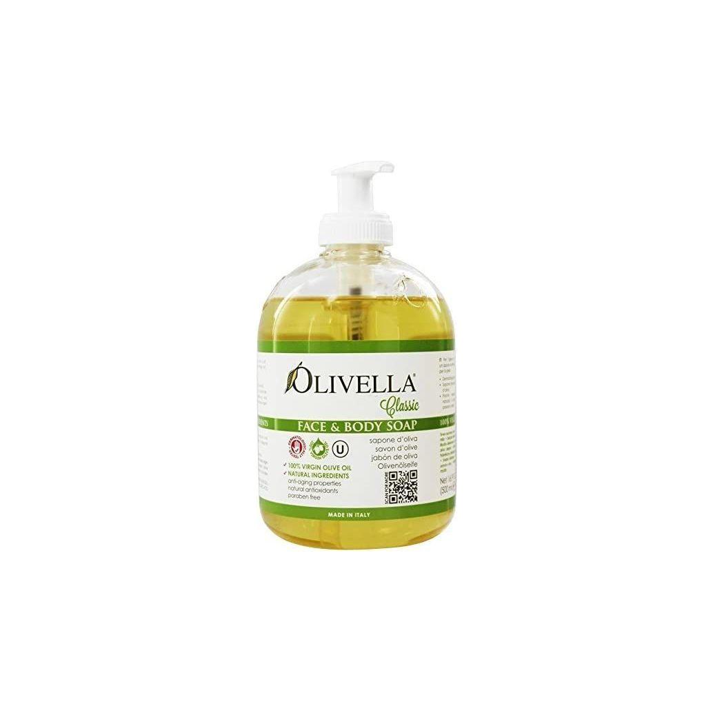 Sapun klasik Olivella për fytyrën dhe trupin 16.9 Oz