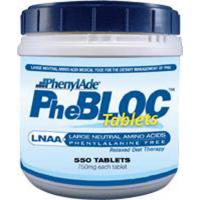 Applied Nutrition PhenylAde PheBLOC LNAA Tabletten, 750mg, 550 Tabletten