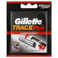 Gillette Trac II Plus Rasierklingen-Nachfüllpackung, 10 Stück