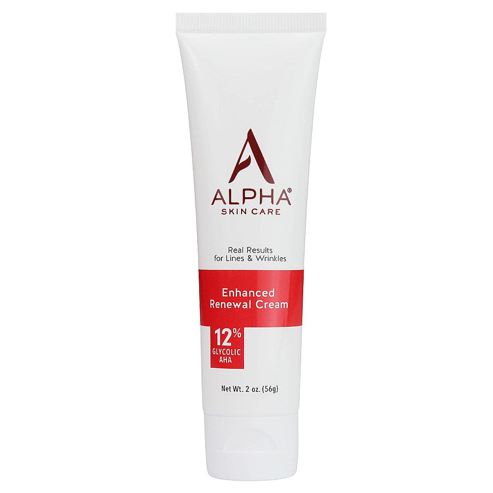 Alpha Hydrox Kujdesi i Lëkurës - Krem Rinovimi i Përmirësuar, 12% Glikolik AHA, Real