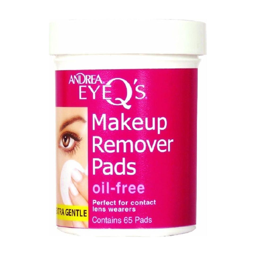 Pads heqëse make-upi për sy Andrea Eye Q, pa vaj, 65 copë