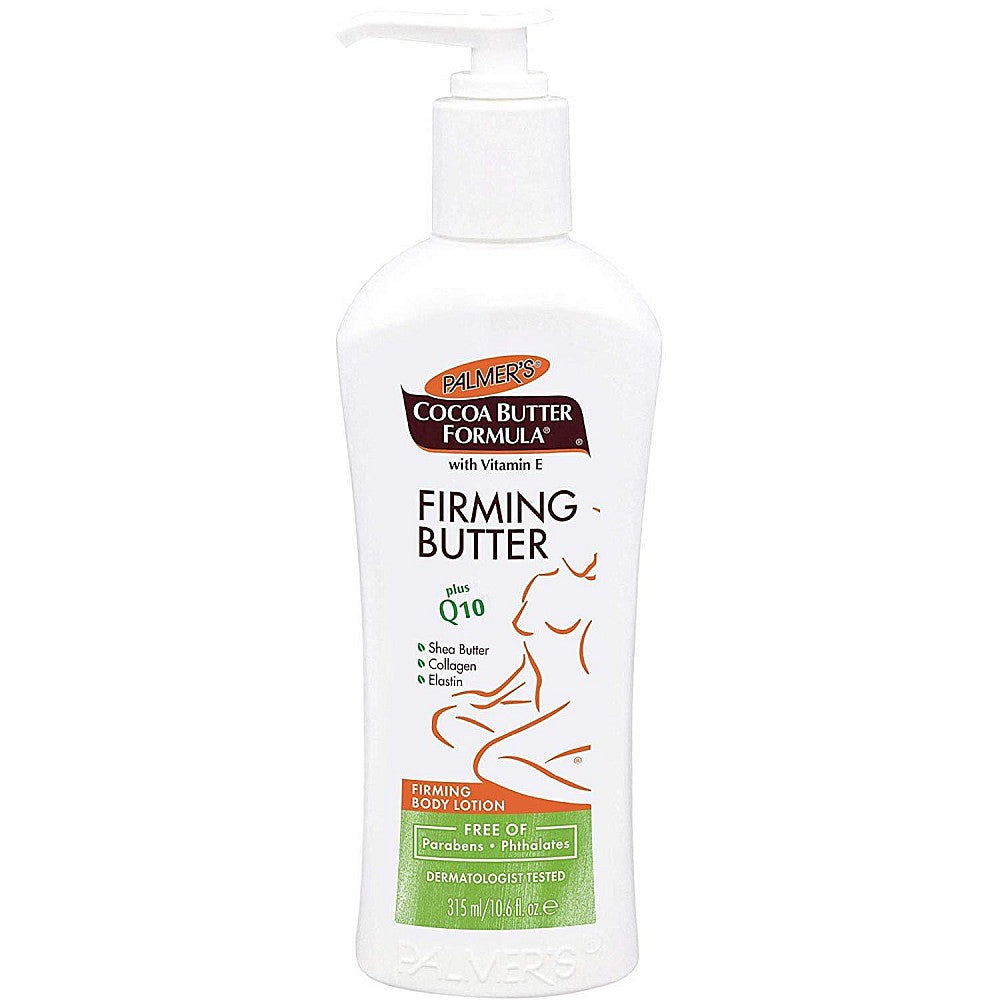 Palmer's Kakao Butter Formel Bodylotion mit Pump, Straffende Körpercreme, 310 ml