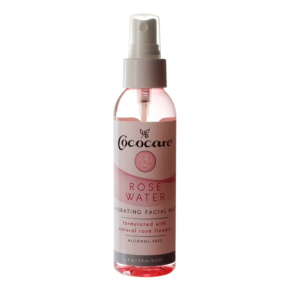 Cococare feuchtigkeitsspendendes Gesichtsspray mit Rosenwasser, 29,5 ml