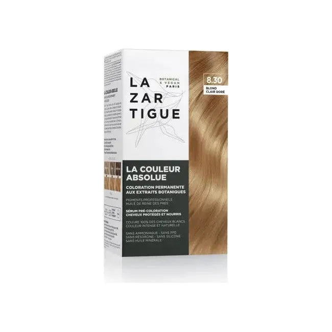 Lazartigue La Couleur Absolue Dauerhafte Haarfarbe 8.30 Helles Goldblond