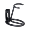 Omega Black Shaving Brush And Razor Stand