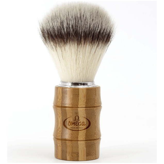 Furçë Rroje Omega Premium Hi-Brush me Fibër Sintetike, Dorezë Bambuje #0146831
