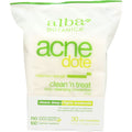 Alba Botanica ACNEdote Maximale Stärke Clean 'n Treat Tägliche Reinigungs-Feuchttücher 30 Stück Box