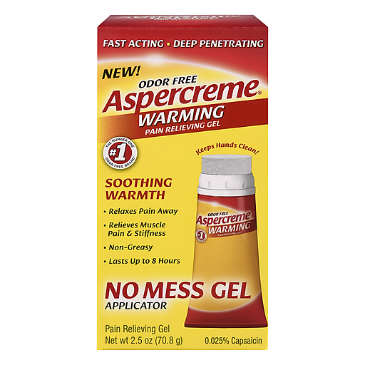 Aspercreme Geruchsfreies Wärmendes Schmerzlinderndes Gel 70,8 g