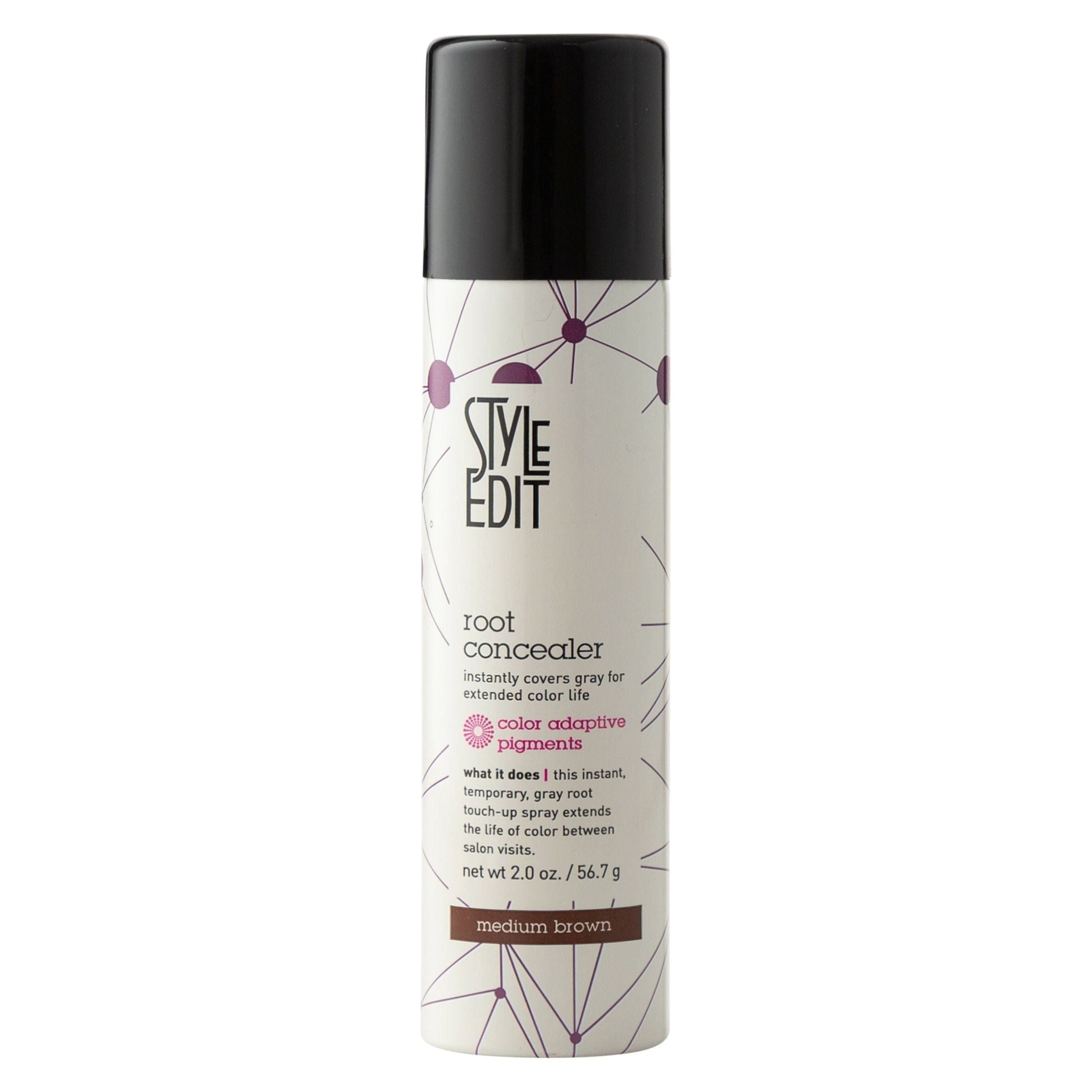 Style Edit Ansatzspray Mittelbraun 57g
