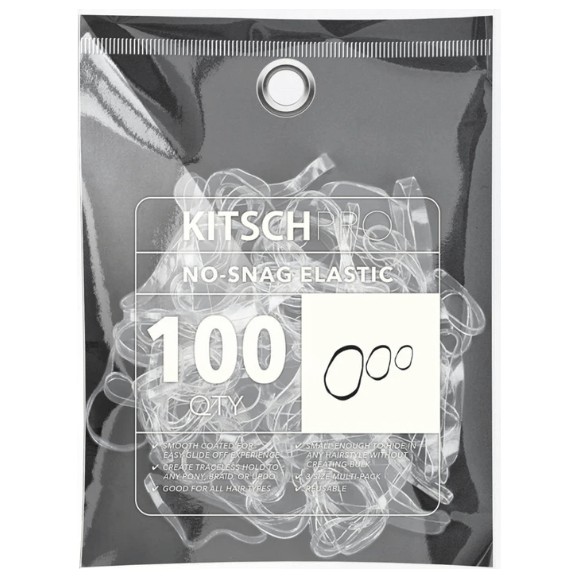 KitSch Haargummis ohne Ziepen - Transparent