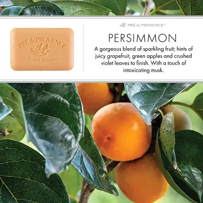 Pre De Provence Persimmon Shea Butter Angereicherte Pflanzenseife 150g