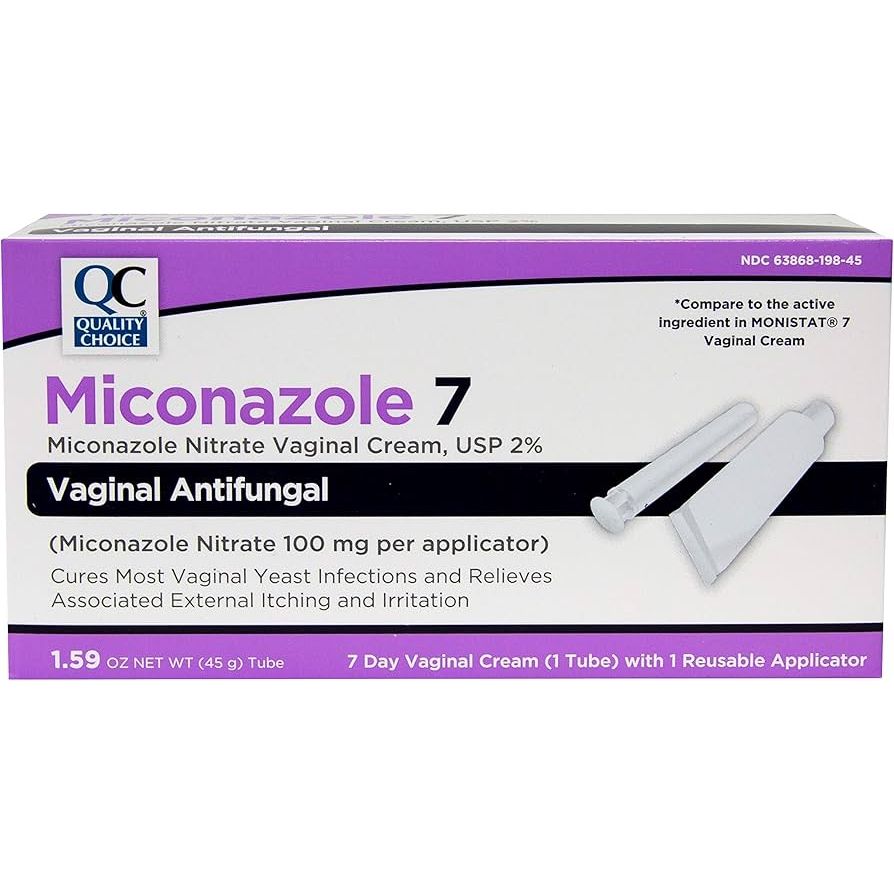 Miconazol 7 Vaginalcreme 2 % – 45 g 1,59 oz mit 7-Tage-Applikator