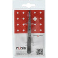 Rubis Switzerland Evolution Two Tip Pinzette-Silber