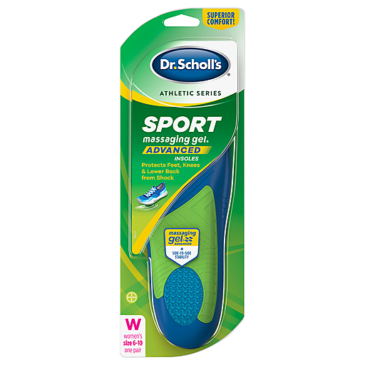 Dr. Scholl's Athletic Series Sport-Einlegesohlen für Damen, 1 Paar, Größe 38-42