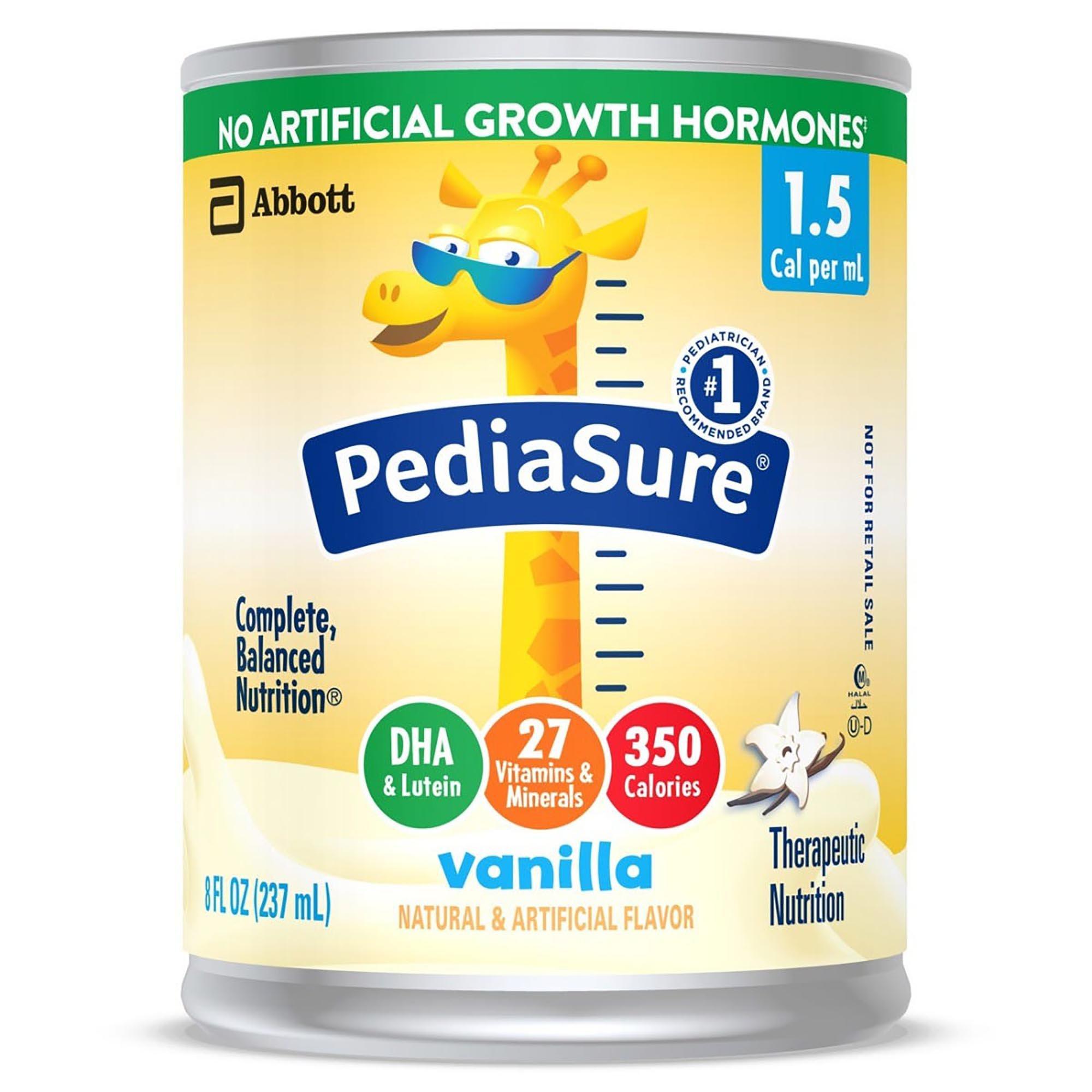 PediaSure® 1.5 Cal Vanilla – kanaçe 8 Fl oz (paketim me 24)