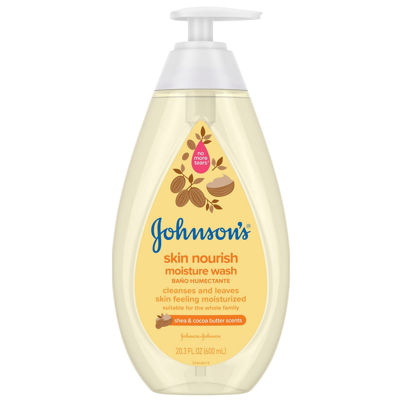 Larës hidratues ushqyes lëkure Johnson's® – gjalpë Shea dhe kakao (20.3 Fl Oz)