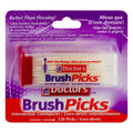 The Doctor's BrushPicks Interdental-Zahnstocher, 120 Stück – Plaque- und Speiseresteentferner