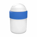 Samix Compounding Jar, 15 mL, White with Blue Lid (Case of 50)