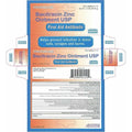 Stratuscare Bacitracin Zinc Ointment Antibiotik i Ndihmës së Parë 1 Oz