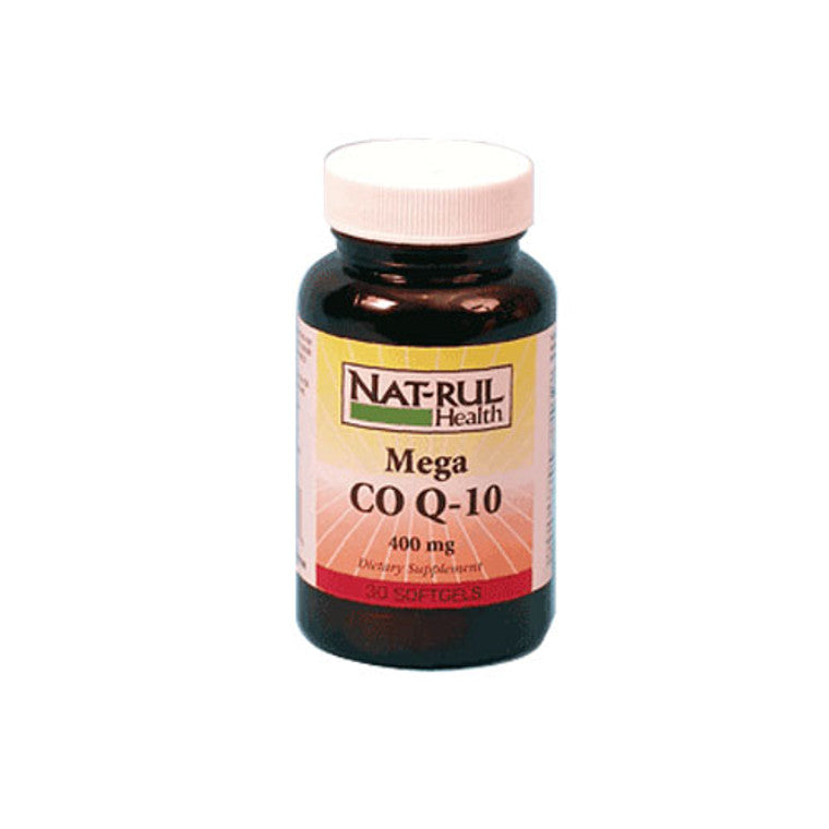 Natrul Health Mega Koenzimë Q-10 400 Mg Kapsula të Buta
