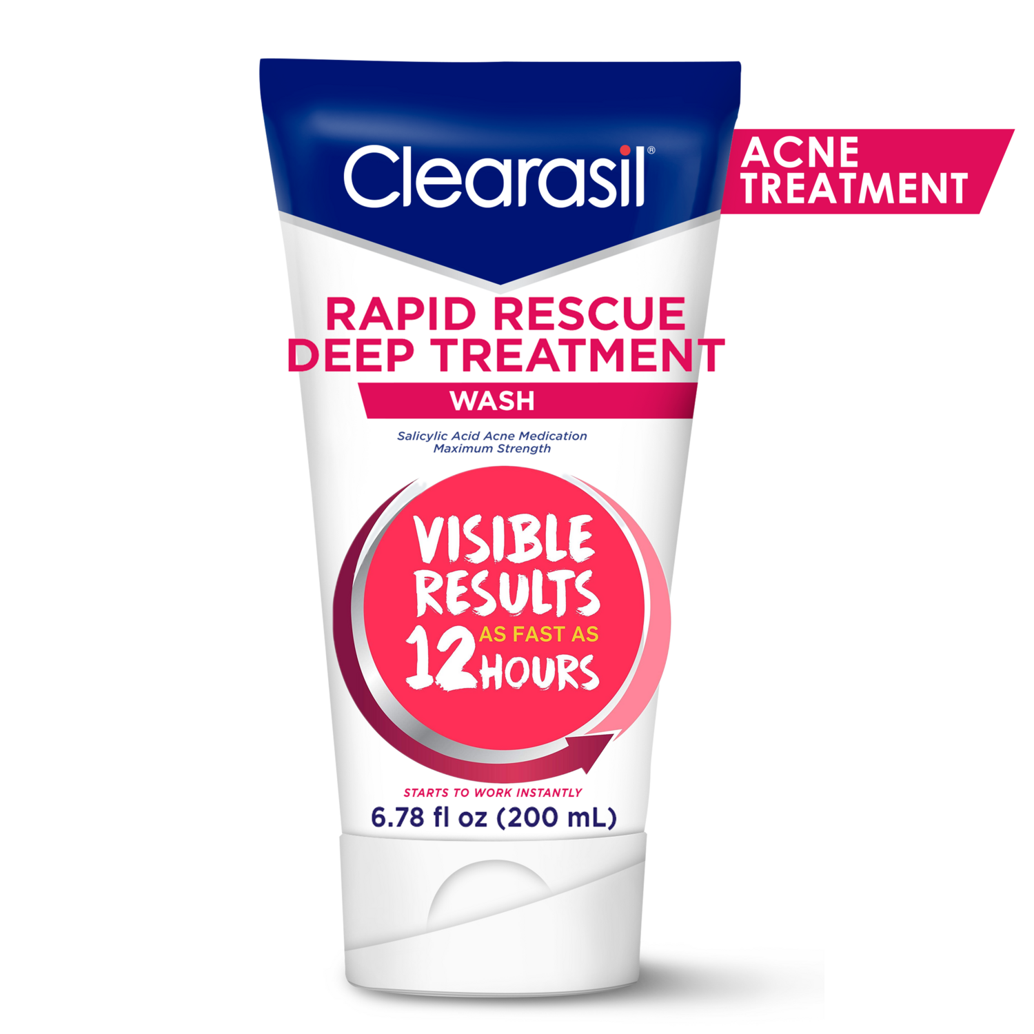 Clearasil Rapid Rescue Tiefenreinigendes Waschgel 200 ml