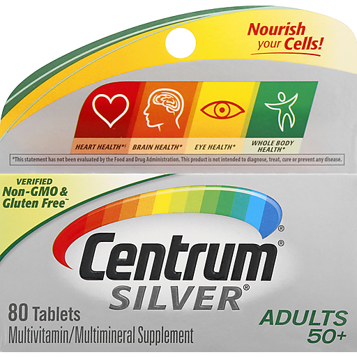 Centrum Silver Multivitamin/Multimineral, Erwachsene 50+, Tabletten